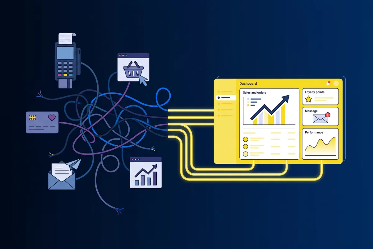 Restaurant software integration: five disconnected tools versus one unified platform dashboard
